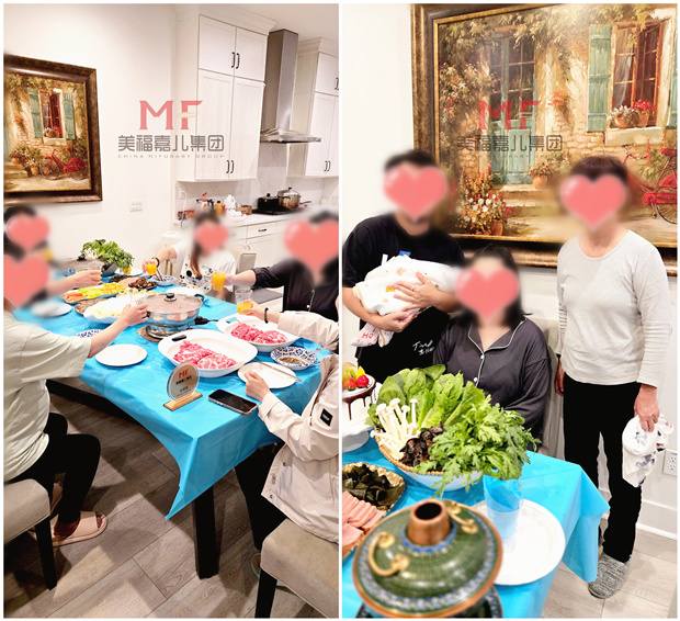 赴美生子|小美宝的满月盛宴
